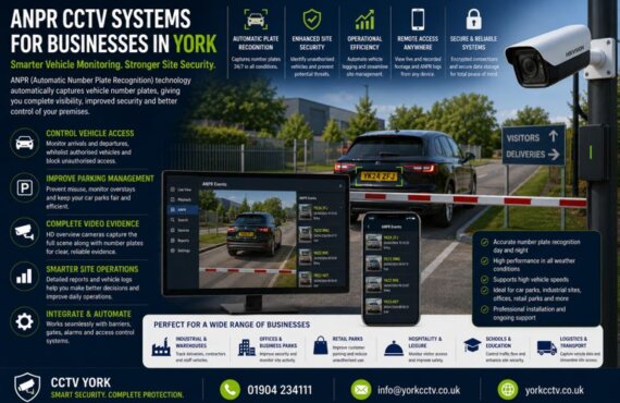 Why York Businesses Are Investing in ANPR CCTV Systems
