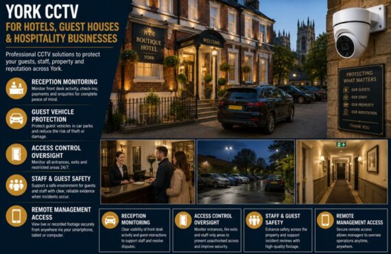 York CCTV for Hotels, Guest Houses and Hospitality Businesses