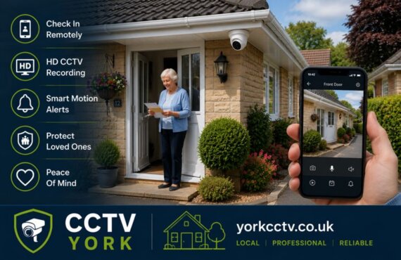 How CCTV Can Give York Families Extra Reassurance When Elderly Relatives Live Alone